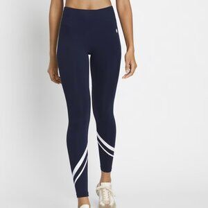 Tory Burch Tory Sport Weightless Navy Leggings XL